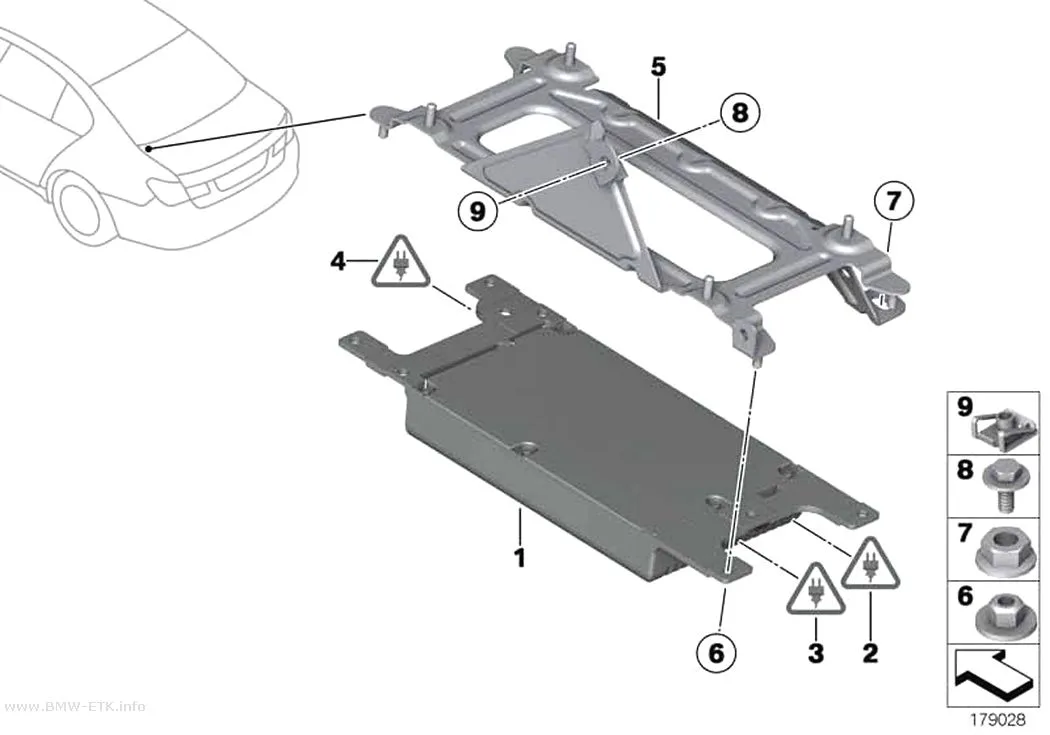 Šema: Elektronika punjenja, hands-free