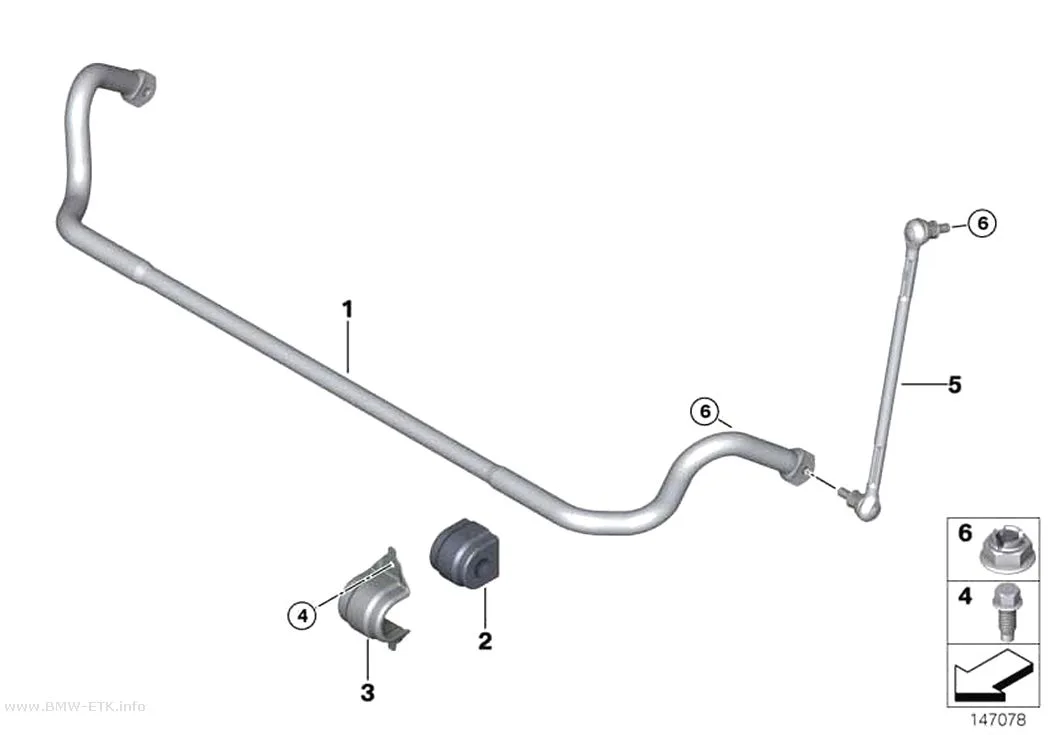 Šema: Stabilizator, prednji