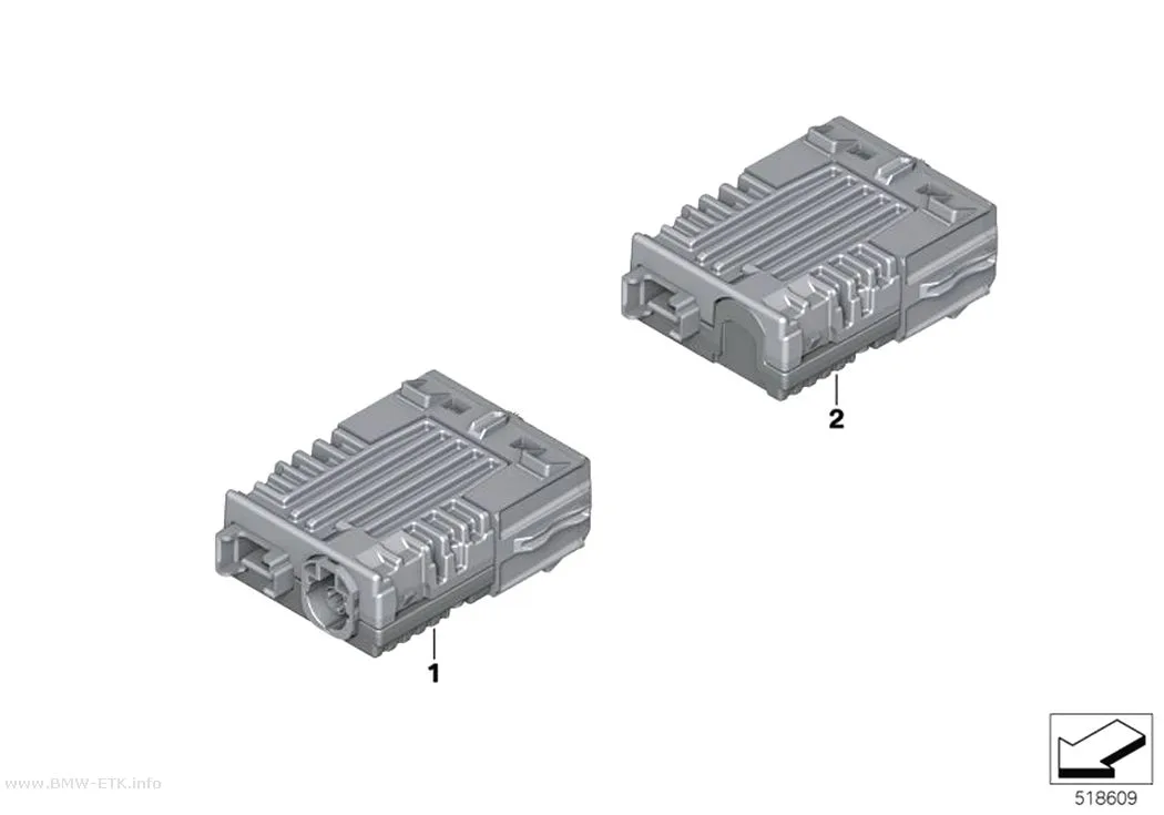 Šema: Pojedinačni USB delovi