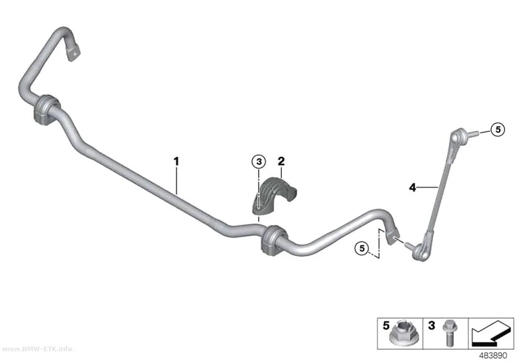 Šema: Stabilizator, prednji