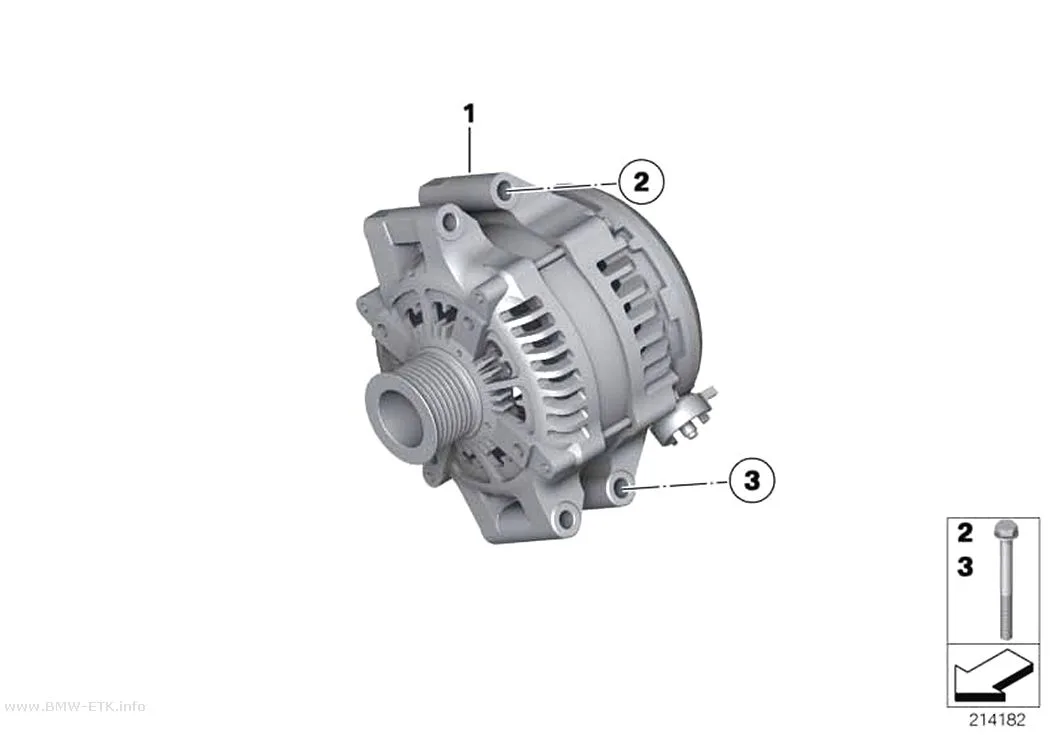 Šema: Alternator