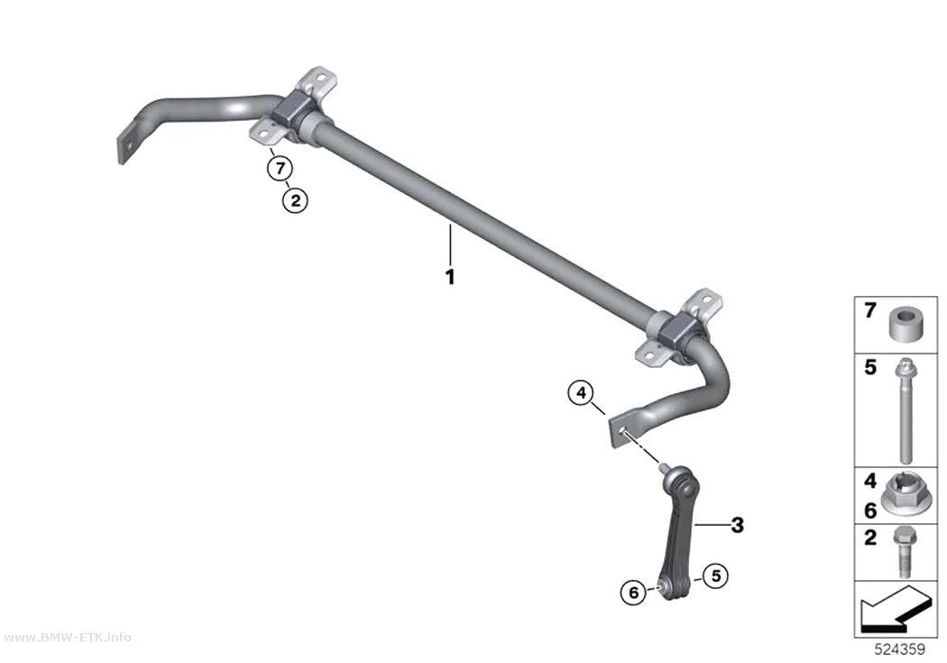 Šema: Stabilizator, zadnji