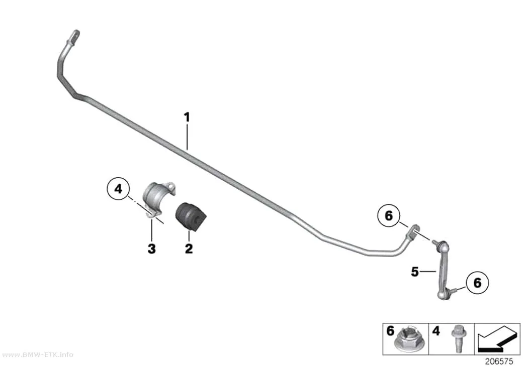 Šema: Stabilizator, zadnji