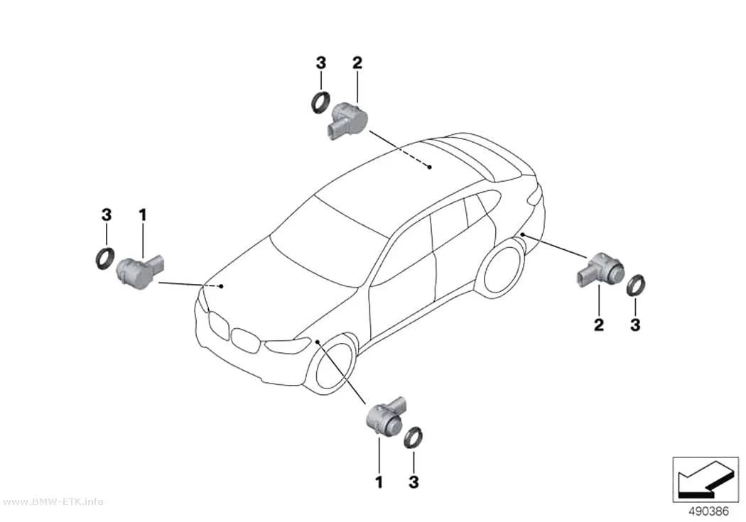 Šema: Parking Assistant (PMA)