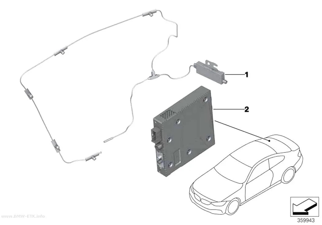 Šema: TV pojačalo / TV modul