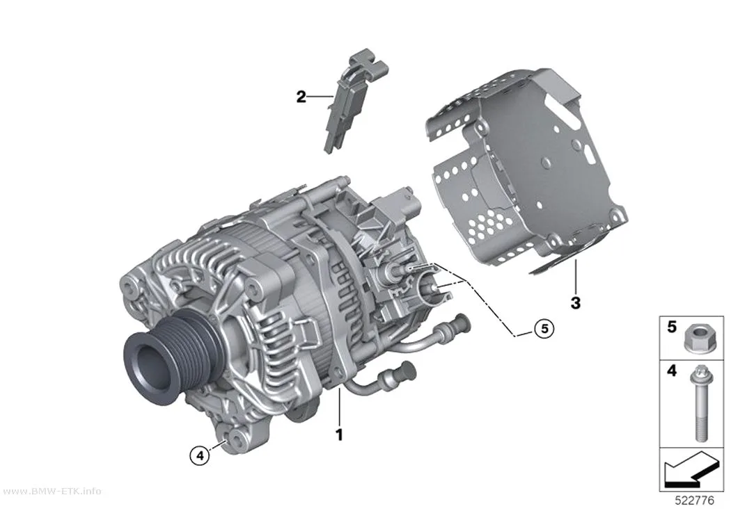 Šema: Starter-generator