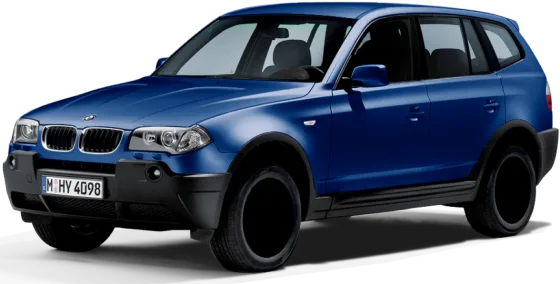 BMW X3 E83, fabrički prikaz